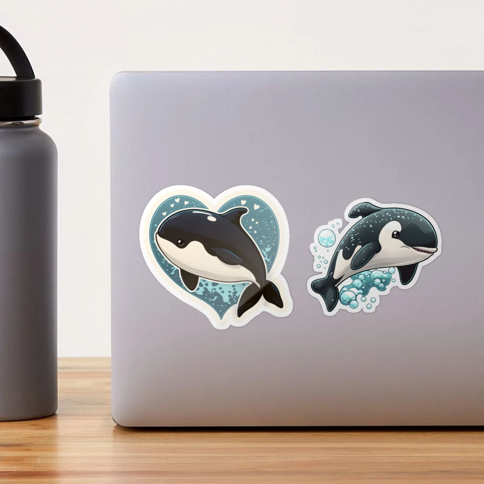 Space Orcas Holographic stickers – Show Me Your Mask Shop