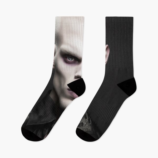 Item preview, Beautiful albino male goth fashion model designed and sold by Simone Davino.