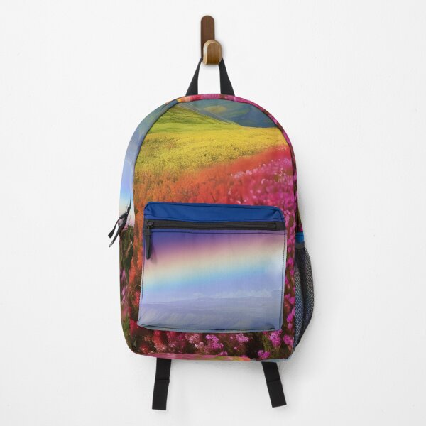 Item preview, The Rainbow Connection: A Colourful Field with a Rainbow Bridge in the Sky designed and sold by MonsterMatt87.