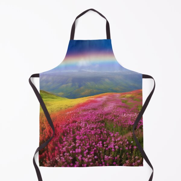 Item preview, The Rainbow Connection: A Colourful Field with a Rainbow Bridge in the Sky designed and sold by MonsterMatt87.