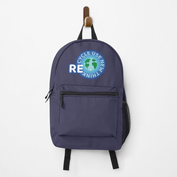 Item preview, Recycle Reuse Renew Rethink Blue Badge designed and sold by withasmiledsgn.