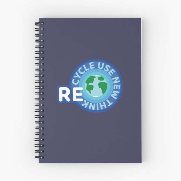 Item preview, Recycle Reuse Renew Rethink Blue Badge designed and sold by withasmiledsgn.