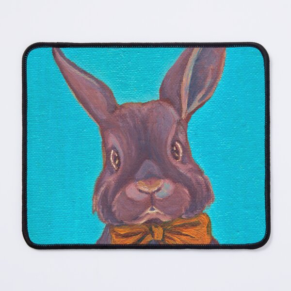Item preview, purple rabbit with bow tie designed and sold by VictoriaMoranM.