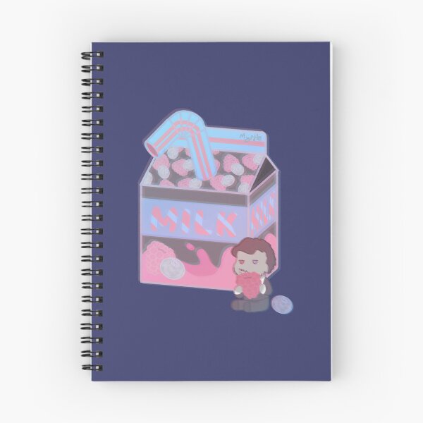 Item preview, Darkiplier Berry Pastel Milk Carton designed and sold by MythicalMatrix.