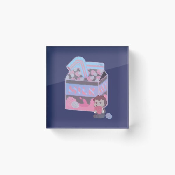 Item preview, Darkiplier Berry Pastel Milk Carton designed and sold by MythicalMatrix.