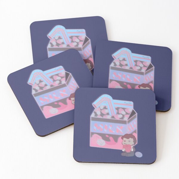 Item preview, Darkiplier Berry Pastel Milk Carton designed and sold by MythicalMatrix.