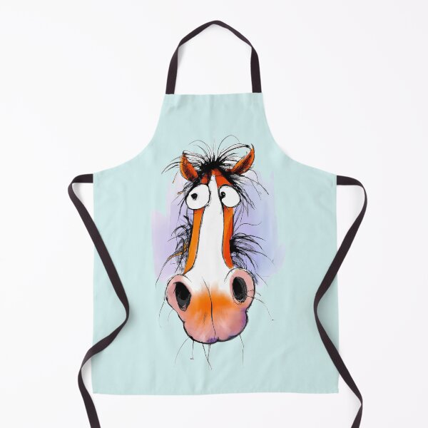Item preview, funny crazy horse designed and sold by TheScruffyGoose.