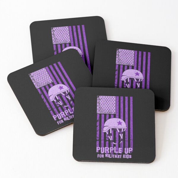 Item preview, Purple Up For Military Kids designed and sold by Rich Summers Art.