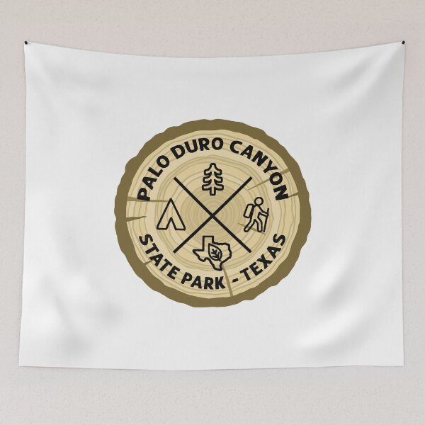 Item preview, Palo Duro Canyon State Park Log Slice designed and sold by VanyaKar.