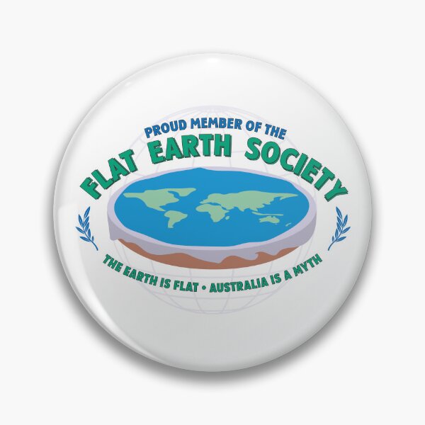 Artikelvorschau, Flat Earth Society entworfen und verkauft von Unoriginal Apparel.