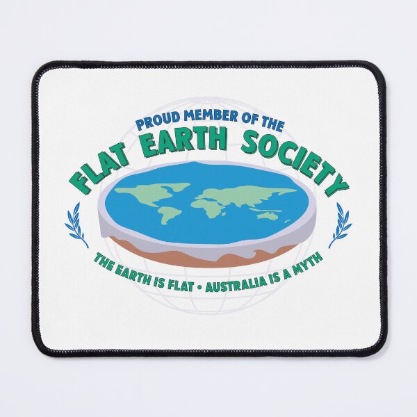 Item preview, Flat Earth Society designed and sold by Unoriginal Apparel.