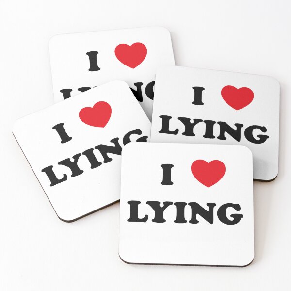 Item preview, I love lying designed and sold by Profashionall.