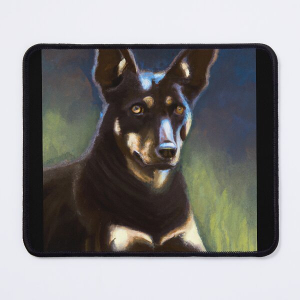 Item preview, Australian Kelpie - Dog Portrait designed and sold by CrankyOldDude.