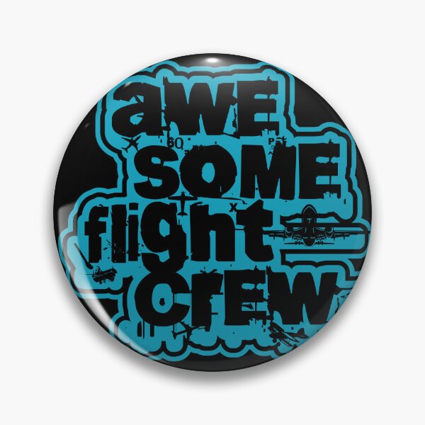 Item preview, awesome Flight Crew with planes design Pilot & Stewardess designed and sold by AviationArtists.