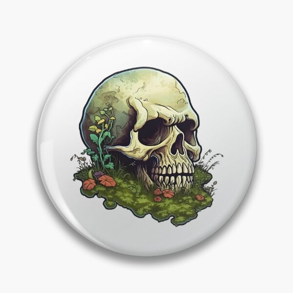 Artikelvorschau, Ruhender Schädel entworfen und verkauft von BadOmenStickers.