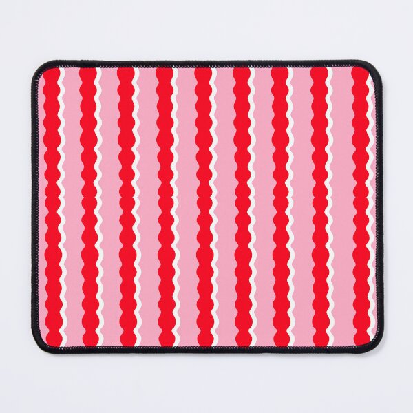 Item preview, Pink and Red, Wavy, Squiggle Stripes  designed and sold by OneThreeSix.