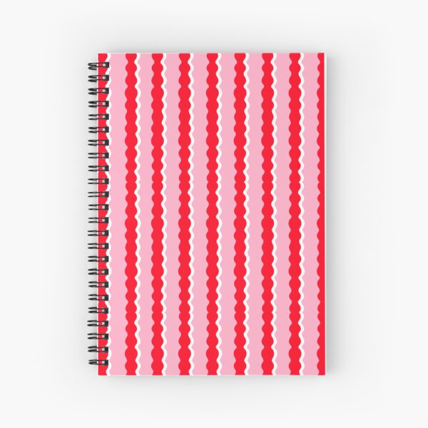 Item preview, Pink and Red, Wavy, Squiggle Stripes  designed and sold by OneThreeSix.