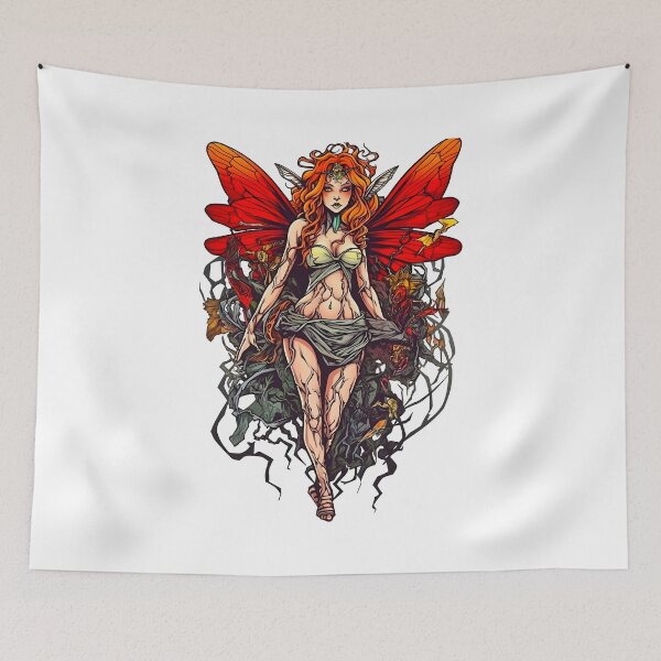 Item preview, Red-haired Immortal Fairy designed and sold by Patrick Brodeur.