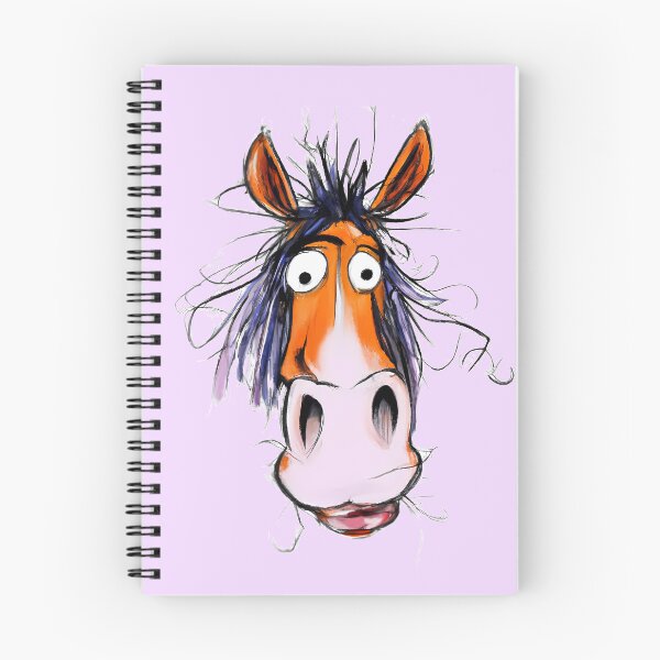 Item preview, funny crazy horse designed and sold by TheScruffyGoose.