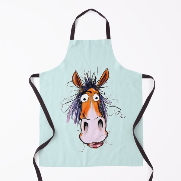 Item preview, funny crazy horse designed and sold by TheScruffyGoose.