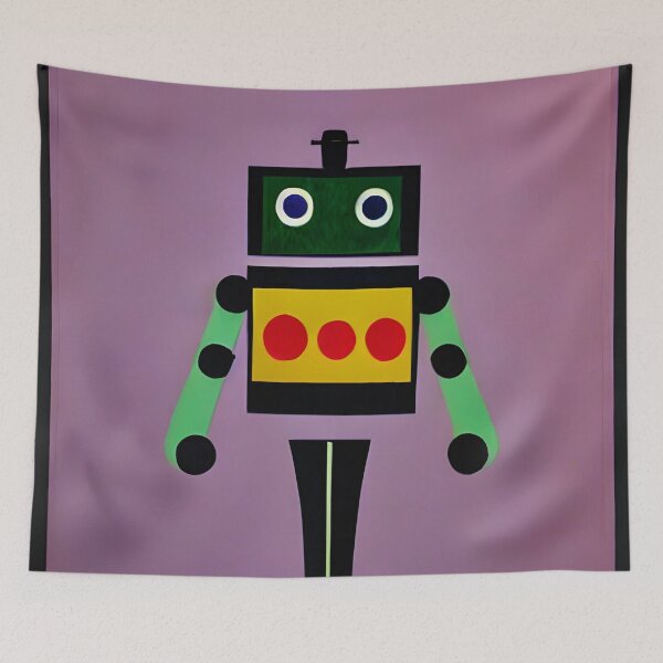 Item preview, Robot in the style of famous art. designed and sold by CRAFTER-MEDIA.