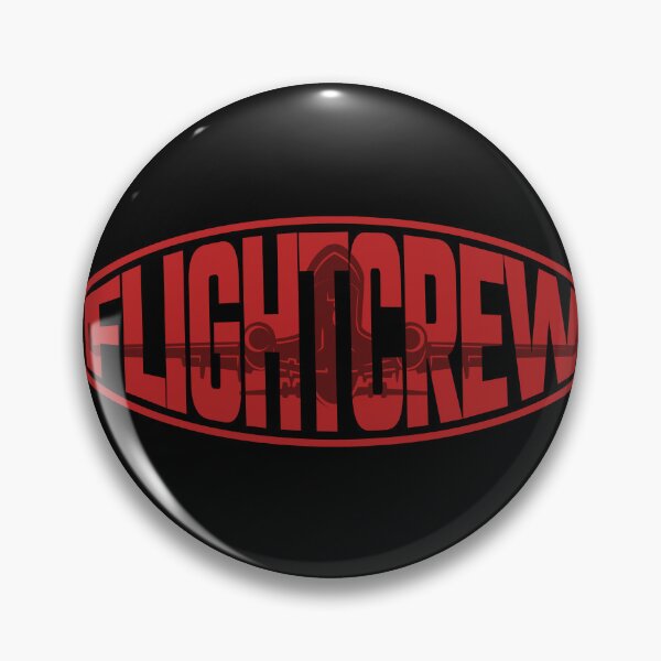 Item preview, Awesome Flight Crew with plane design Pilot & Stewardess Flight Attendant designed and sold by AviationArtists.