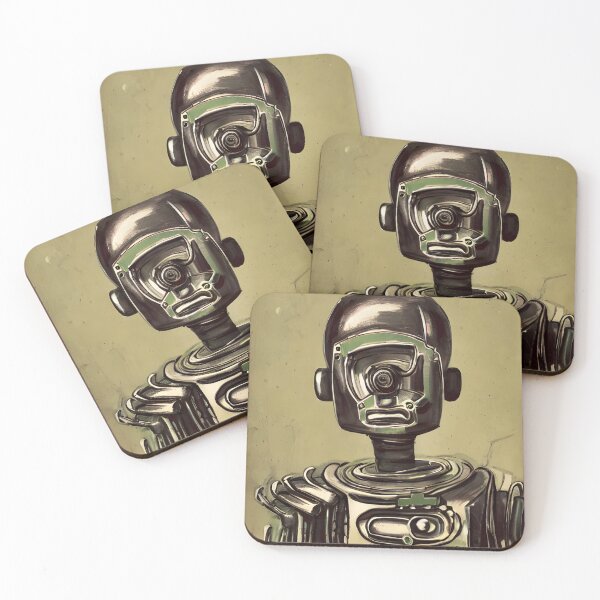 Item preview, Robot in the style of famous art. designed and sold by CRAFTER-MEDIA.