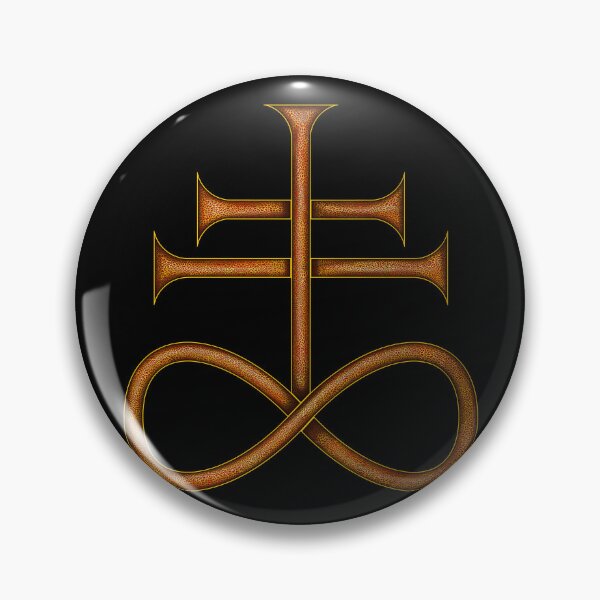 Item preview, Minimal Red Leviathan Cross designed and sold by GodxanGalactic.