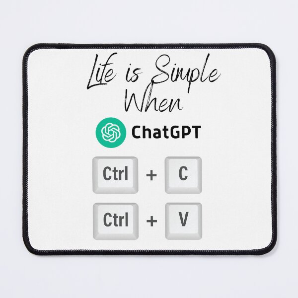 Item preview, Life is Simple when chatGPT designed and sold by Randy403.