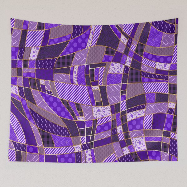 Item preview, Bright purple pattern by Maxine Gadd  designed and sold by Maxine Gadd.