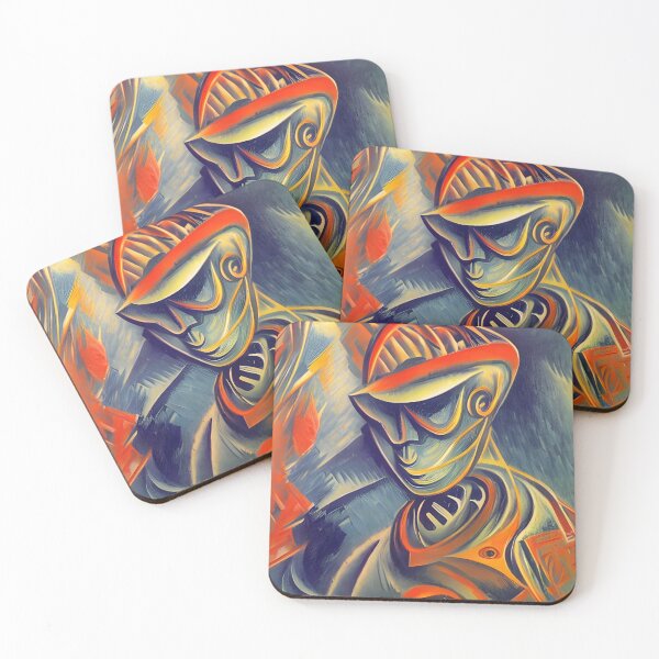 Item preview, Robot in the style of famous art. designed and sold by CRAFTER-MEDIA.