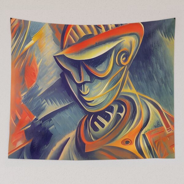 Item preview, Robot in the style of famous art. designed and sold by CRAFTER-MEDIA.