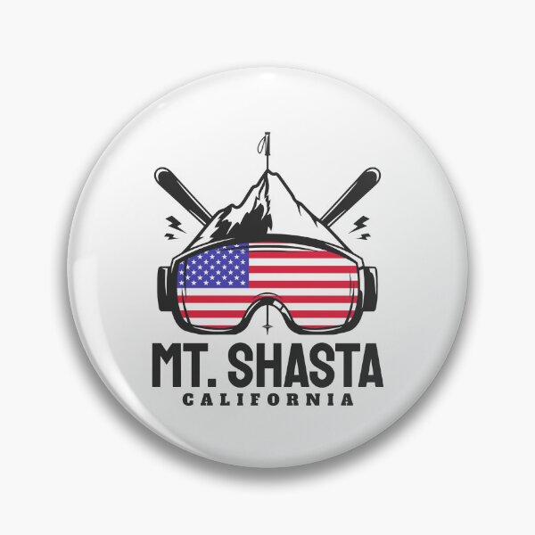 Item preview, Mt. Shasta Claifornia USA Ski Resort Skiing Souvenir designed and sold by JackCurtis1991.