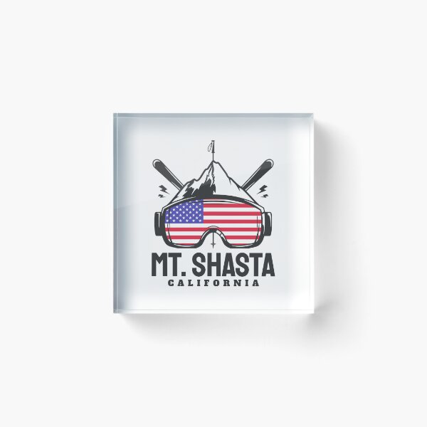 Item preview, Mt. Shasta Claifornia USA Ski Resort Skiing Souvenir designed and sold by JackCurtis1991.