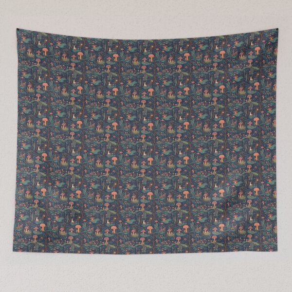 Item preview, If You Go Down to the Fairy Woods Pattern Print designed and sold by JaimeLikes.