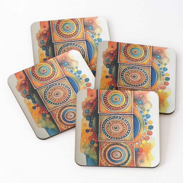 Item preview, colourful squares    designed and sold by franknolimits.