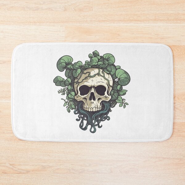 Item preview, Vine Skull designed and sold by BadOmenStickers.