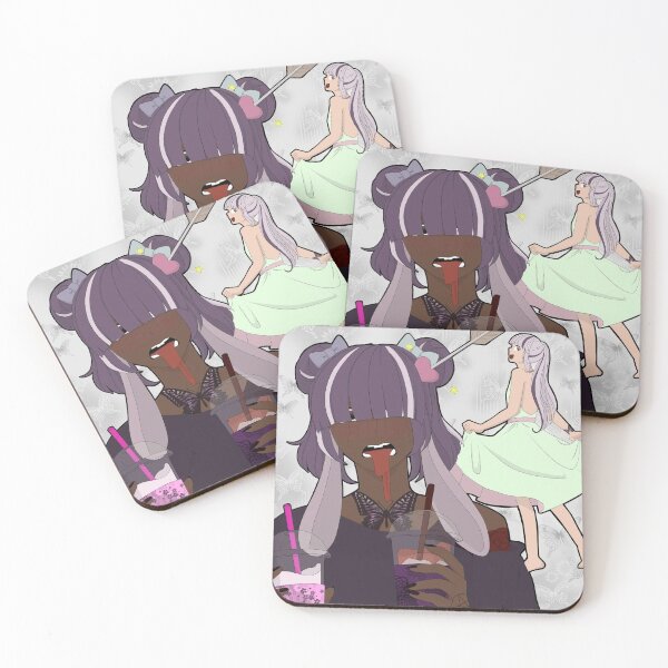 Item preview, Goth bunny girl and her human girlfriend  designed and sold by TJMorningstar01.