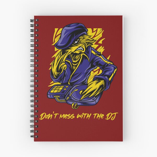 Item preview, Don´t Mess With The DJ. Angry Eagle Musical Warning designed and sold by Rebel-Design.