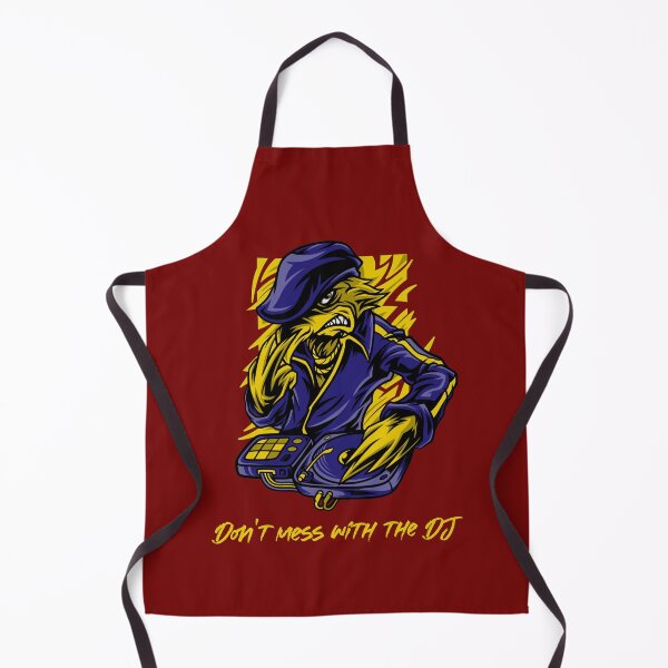 Item preview, Don´t Mess With The DJ. Angry Eagle Musical Warning designed and sold by Rebel-Design.
