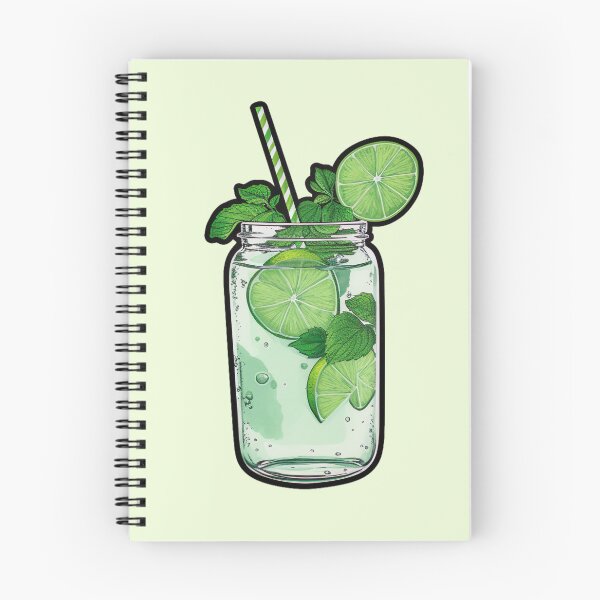 Item preview, Mojito Cocktail Sticker Magnet Gift Father's Day gift man bartender bar fridge designed and sold by DaydreamCrea.