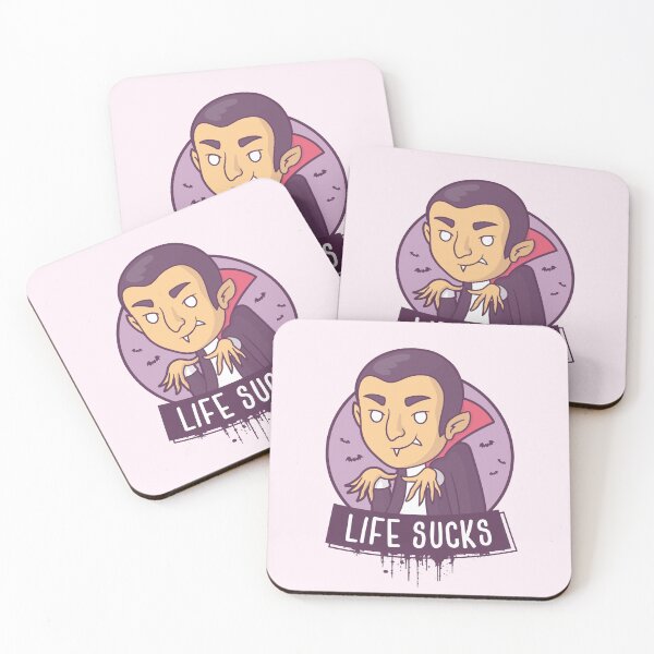 Item preview, Life Sucks - Vampire Edition designed and sold by zoljo.