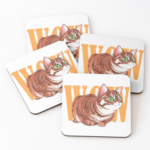 Item preview, WOW Curious Cat designed and sold by Goamazons.