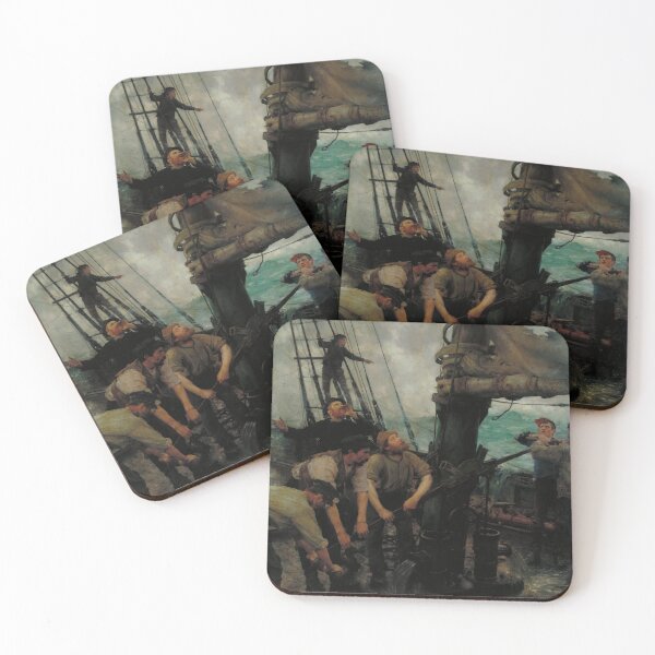 Item preview, All Hands to the Pumps Henry Scott Tuke designed and sold by DOJKJ.