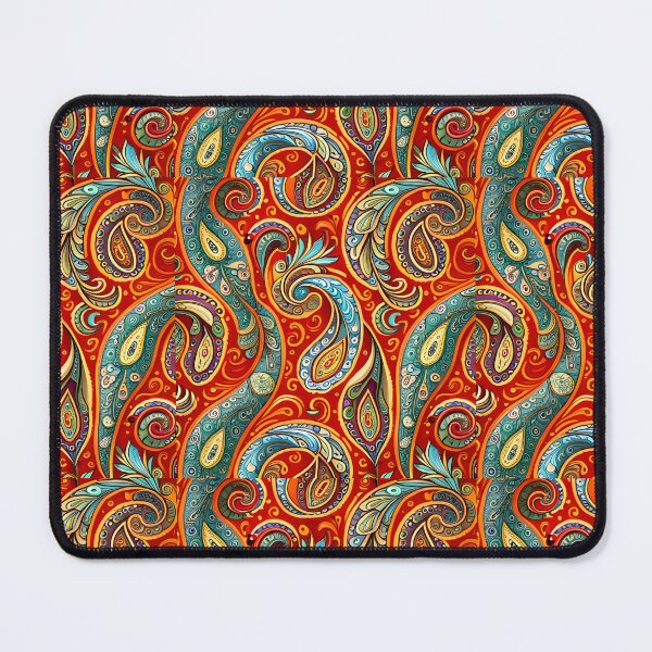 Item preview, Red/Teal Paisley designed and sold by James-Landon.