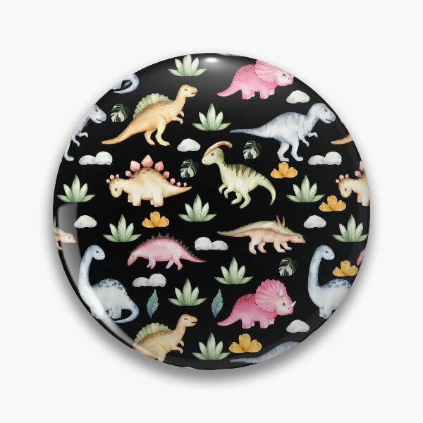 Item preview,  Folk Floral Dinosaur designed and sold by Timesnation.