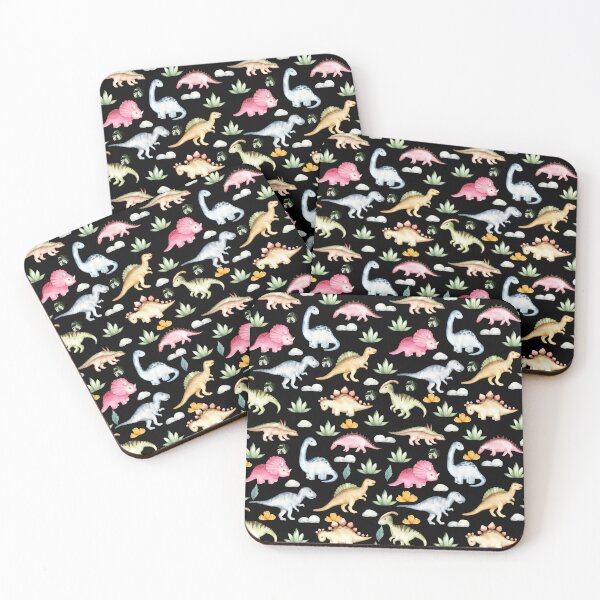 Item preview,  Folk Floral Dinosaur designed and sold by Timesnation.