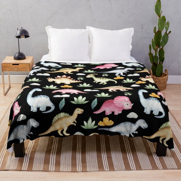 Item preview, Folk Floral Dinosaur designed and sold by Timesnation.