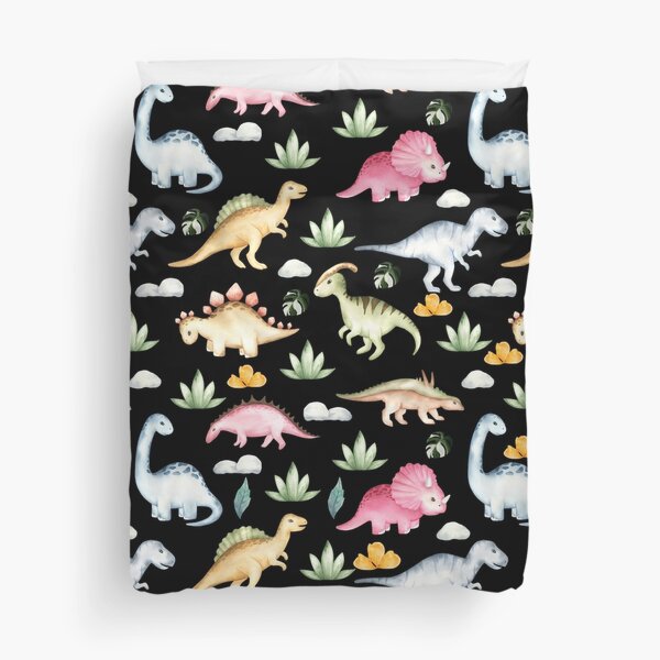 Item preview,  Dinosaure floral folklorique designed and sold by Timesnation.