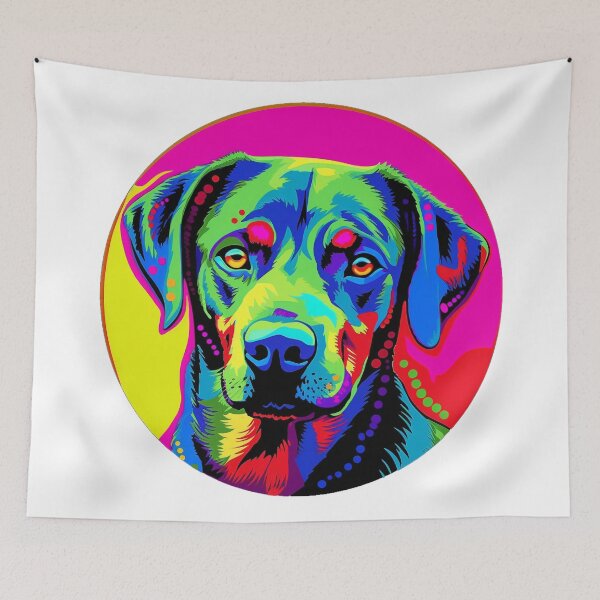 Item preview, Pop Art inspired Labrador Design designed and sold by WhimsyWear-Fun.